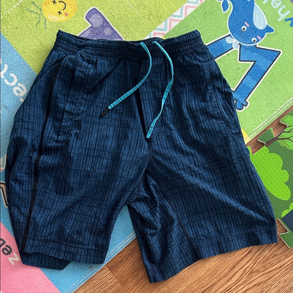 lululemon athletica Blue pace breaker shorts. Small 7”, with liner